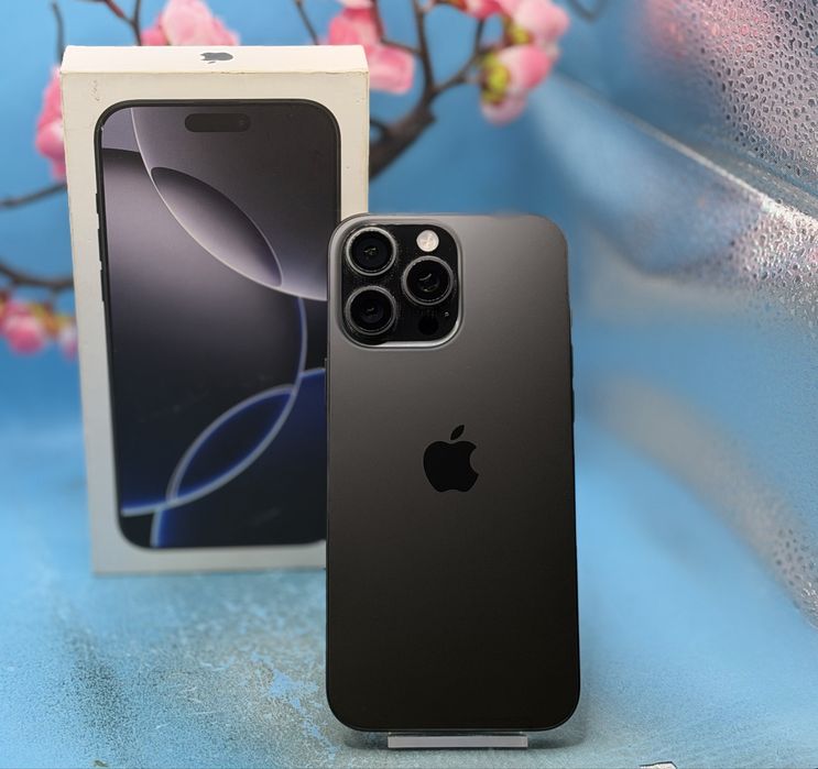 Apple iPhone 16 Pro Max, 256GB, 5G, Black Titanium
