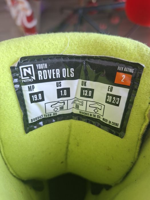 Ghete boots snowboard copii Nitro