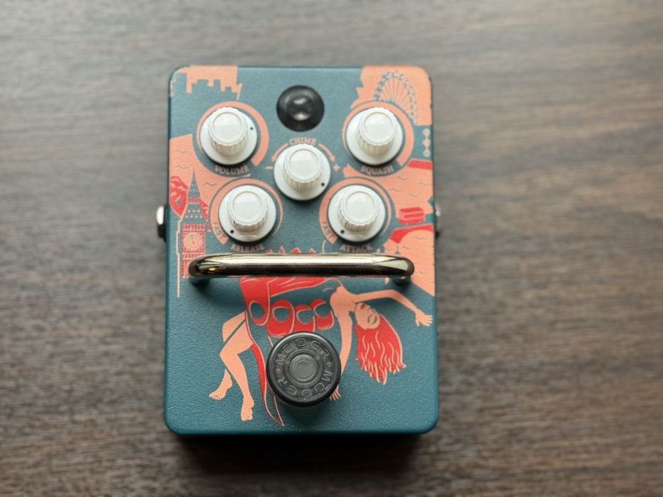 Orange Kongpressor compresor pedala efect chitara