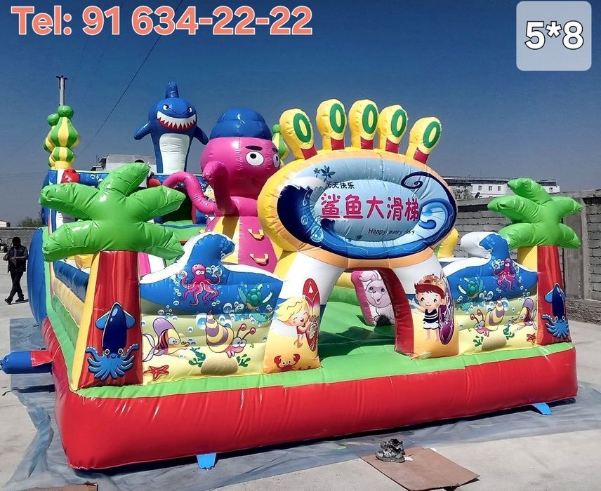 Batut, Батуты, Надувной батут, Аттракцион sotiladi