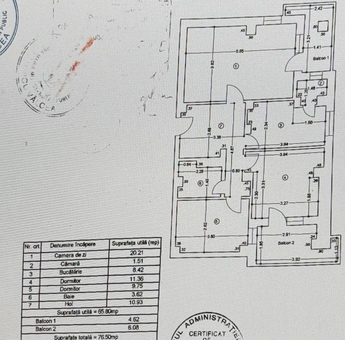 Apatamanet 3 camere, zona Garii