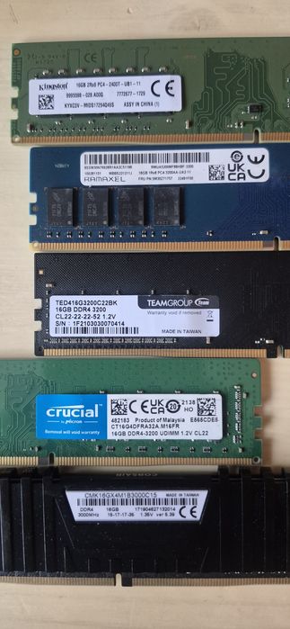 Kit rami 32GB sau 64GB RAM DDR4