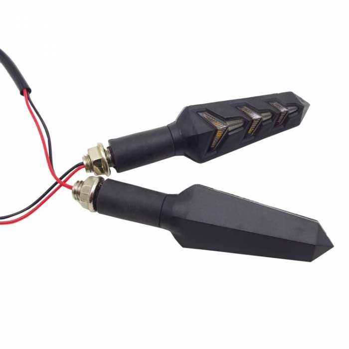 Мигач за мотор - PA1435 - 2бр/к-т 12v Мотор Мотоциклет Мотопед Скутер АТВ Нови