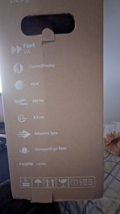 Vand Monitor Gaming curbat VA PHILIPS Evnia 27", FHD, 280Hz, HDR 10