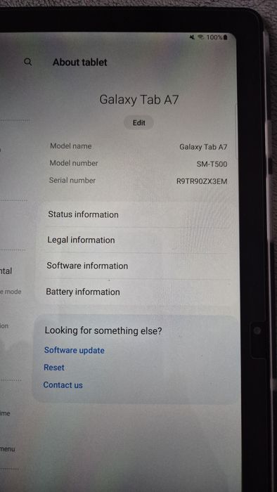 Таблет Samsung Galaxy Tab A7 SM-T500