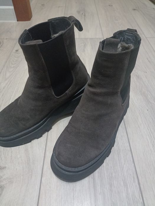 Зимня теплая сапоги бук