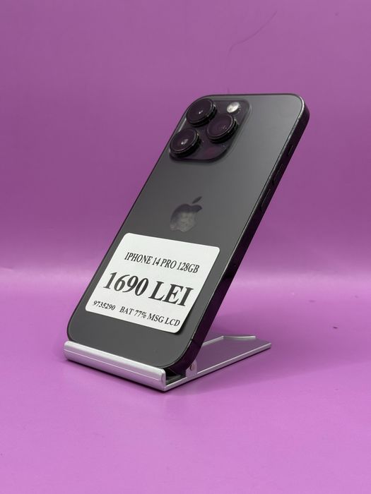 iphone 14 Pro 128Gb 77% •Amanet Matei Cranagsi•97352