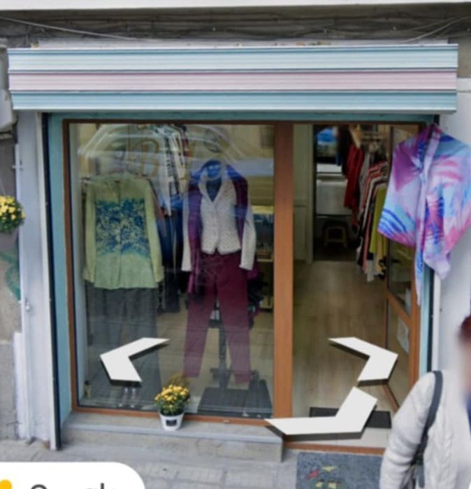 Желязна врата 85/200 см и охранипетна ролетна врата