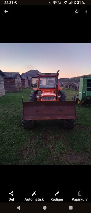 Fiat 640 DTC cu lamă și troliu