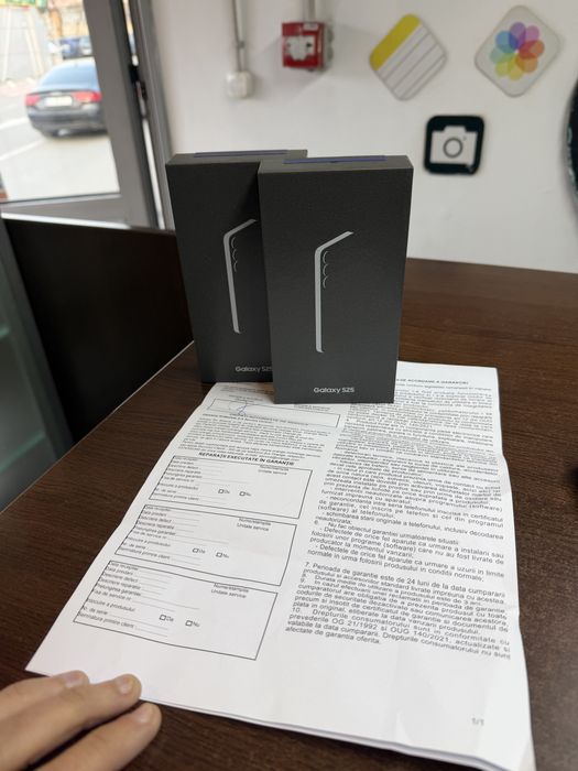 Vand Samsung S25 Navy 128Gb Nou(Sigilat)