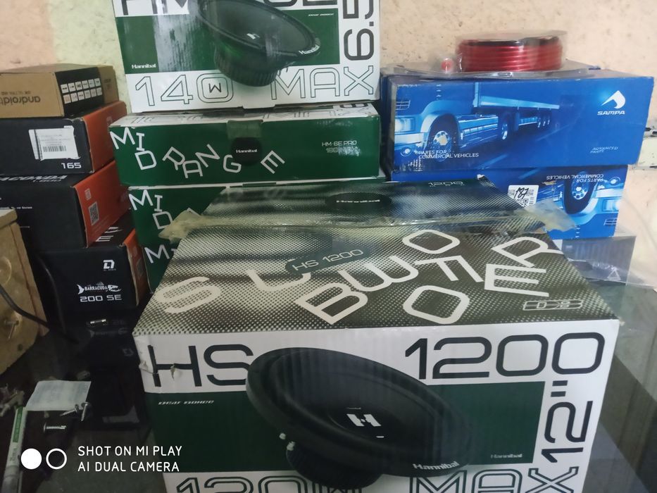МОЩНЫЙ сабвуфер DEAF BONSE hanibal 1200
