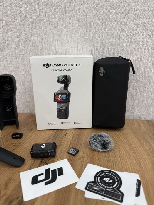 Kak noviy! Dji pocket 3 creator combo osmo