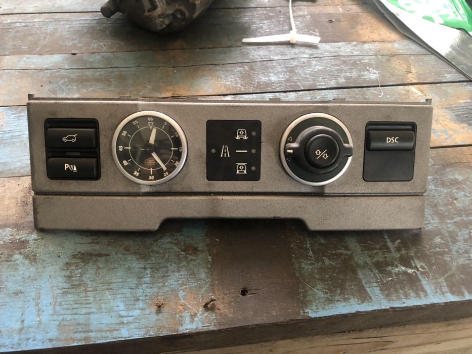Modul comanda butoane ceas perne aer suspensie Range Rover Vogue L322
