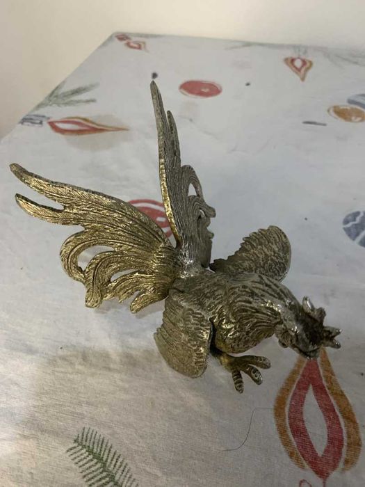 Set de patru buc cocos din fier decor