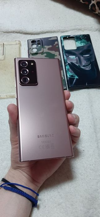 Samsung note 20 ultra 12/256 gb gold mystic bronze ca NOU huse incarca