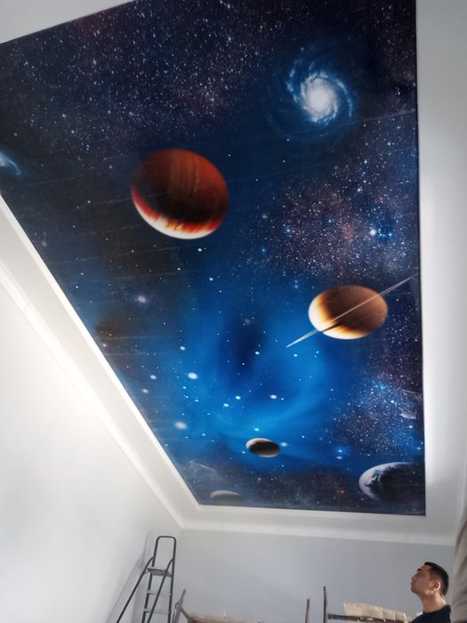 Натяжные потолки