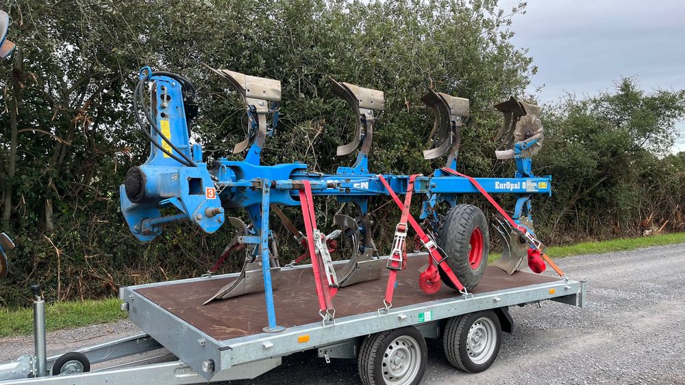 Lemken EurOpal 8 Case, Claas, John Deere, Belarus tortadi