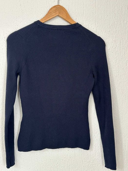 Тъмносиня дамска жилетка Samsoe&Samsoe