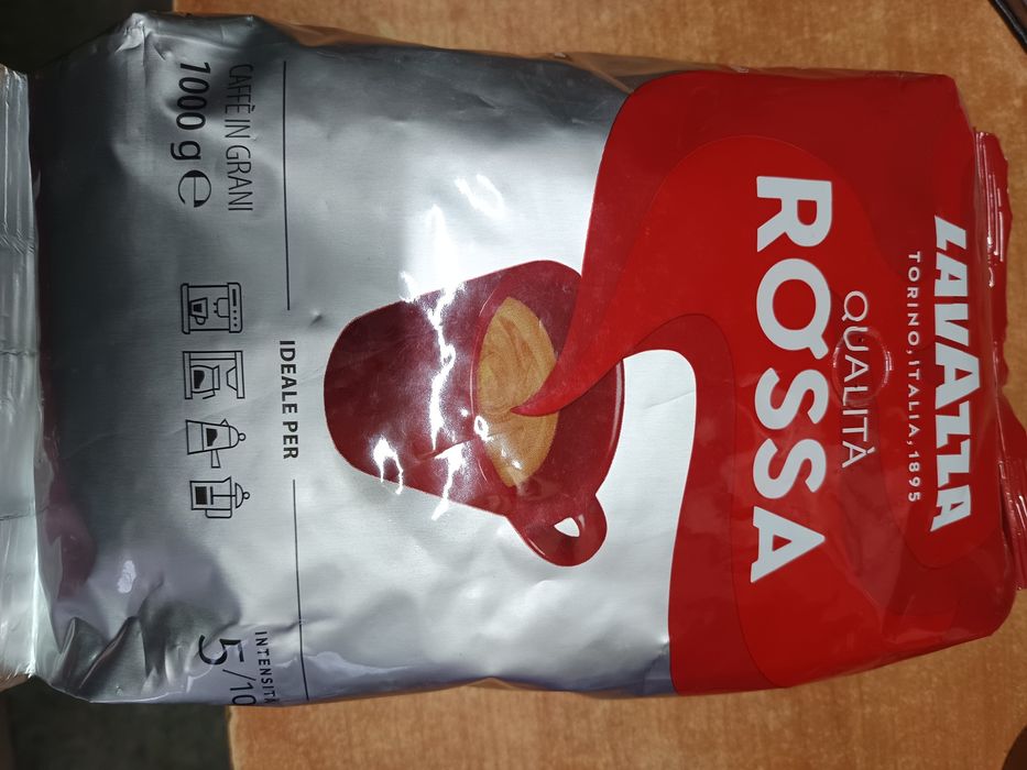 Кафе на зърна 1кг  лаваца  Роса Lavazza Rossa