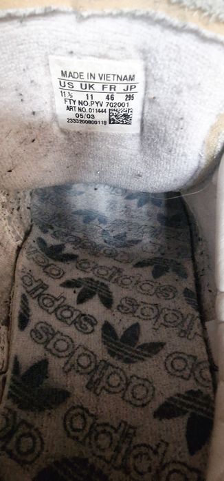 Adidasi barbat adidas maro /alb/ protouch