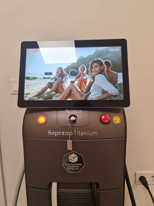 Лазер Сопрано Титаниум с два накрайника диоден и александритен