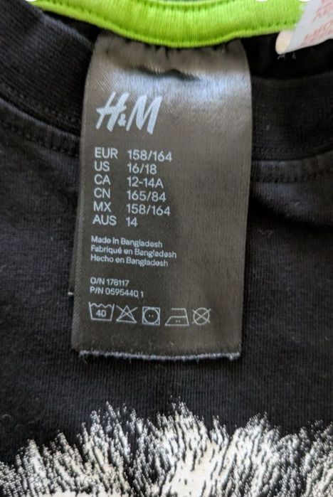 Tricou h&m 11/12 ani