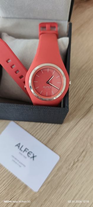 Дамски спортен швейцарски часовник Alfex
