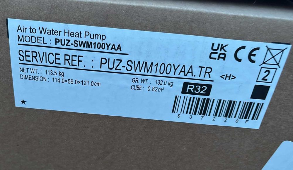 Pompa de caldura Mitsubishi PUZ-SWM100YAA - 10kw trifazica -- NOUA