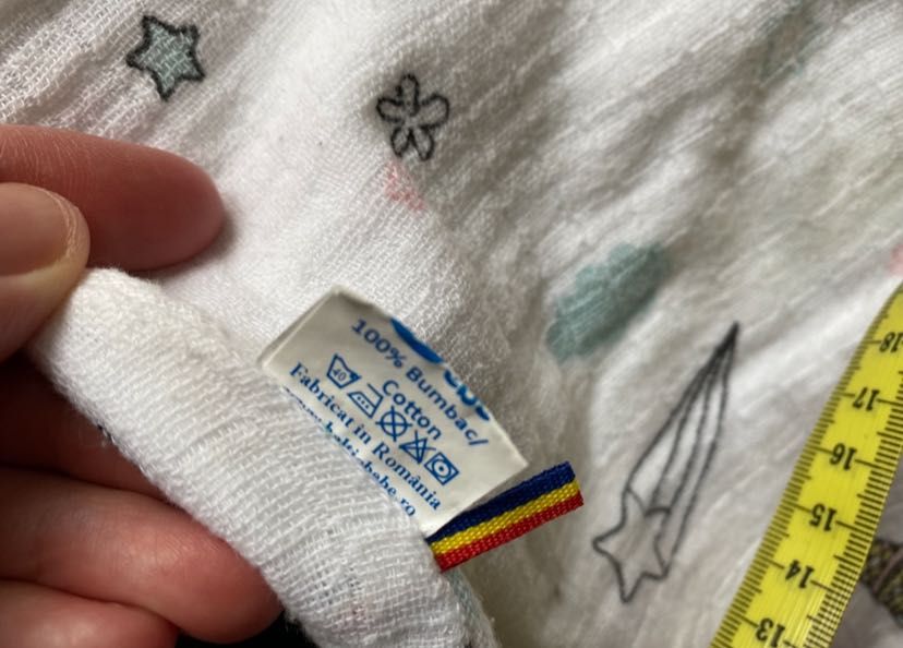 Sac de dormit Baltic baby, de vară (0,5 Tog), 0-3 luni