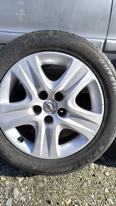 Структурни стоманени джанти 17'' оригинални 7J X 17  със размер 5x120