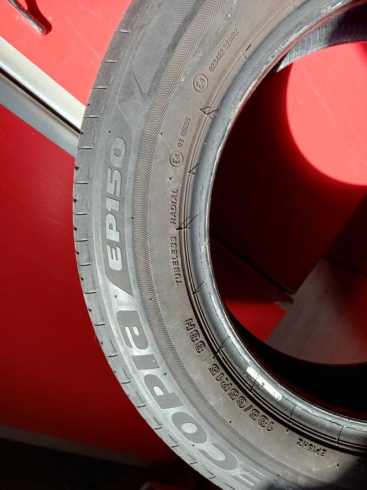 Set 4 Anvelope Vară Bridgestone Ecopia EP150 - 185/65 R15 88H (Aproape Noi)