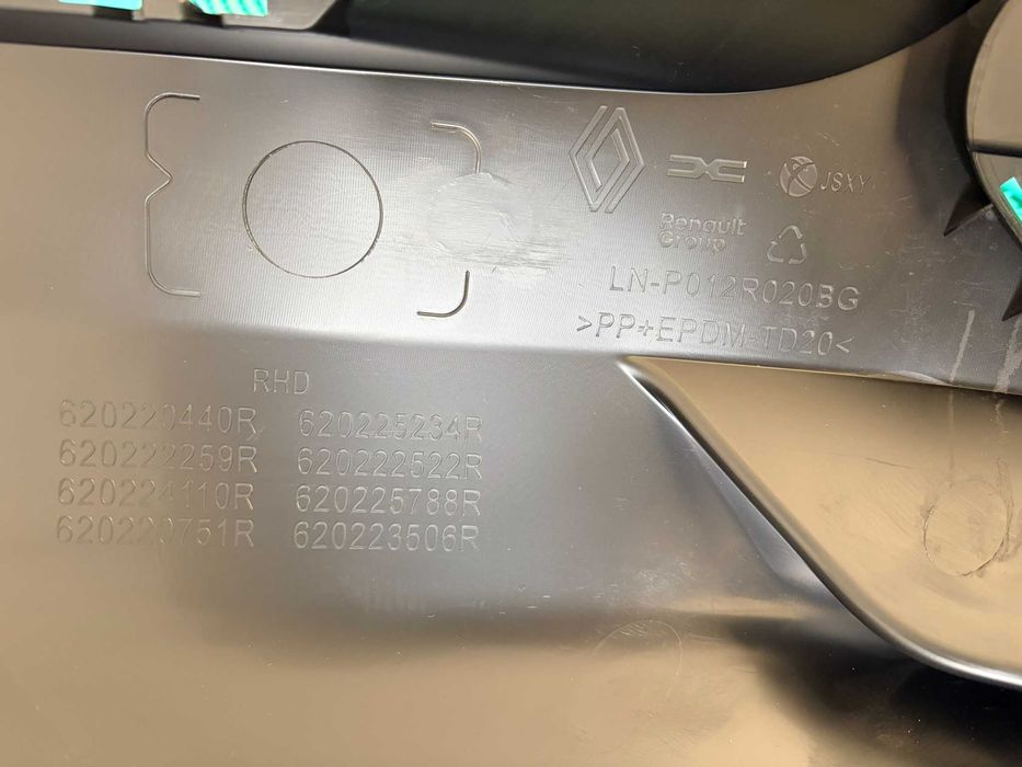 Spoiler grila bara fata Dacia Spring 2 2024+ noua originala Renault