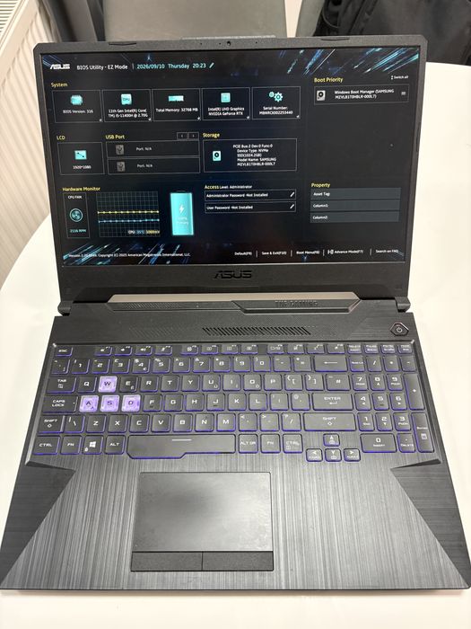 Asus Tuf Gaming 15.6