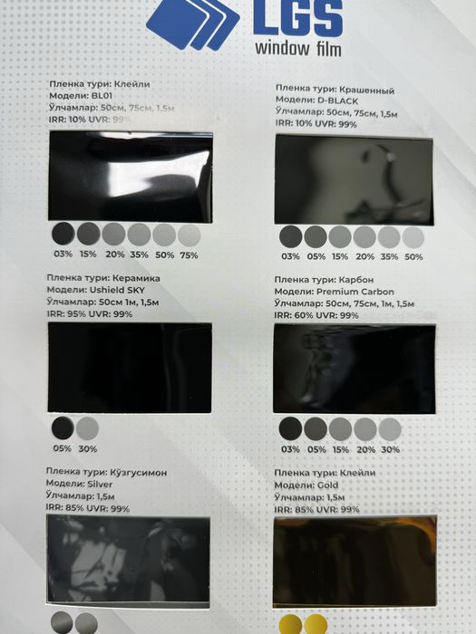 Тонировка для окон