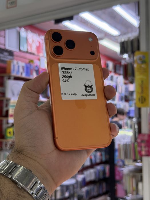 Iphone 17 pro max 256 gb e sim 94% емкость