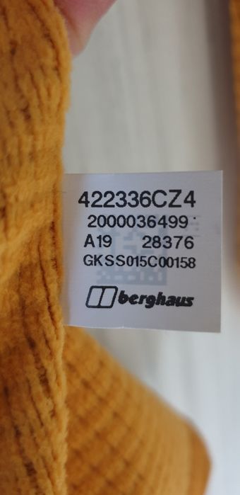 Berghaus Spitzer Fleece Jacket Mens Size L  НОВО! ОРИГИНАЛ ЯКЕ - ПОЛАР