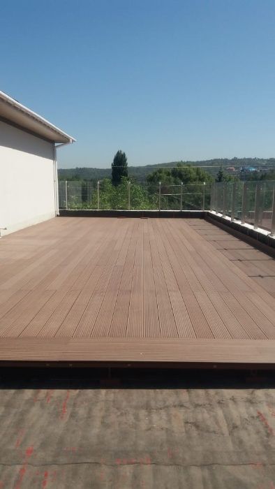 Декинг ДПК. Террасная доска в Астане