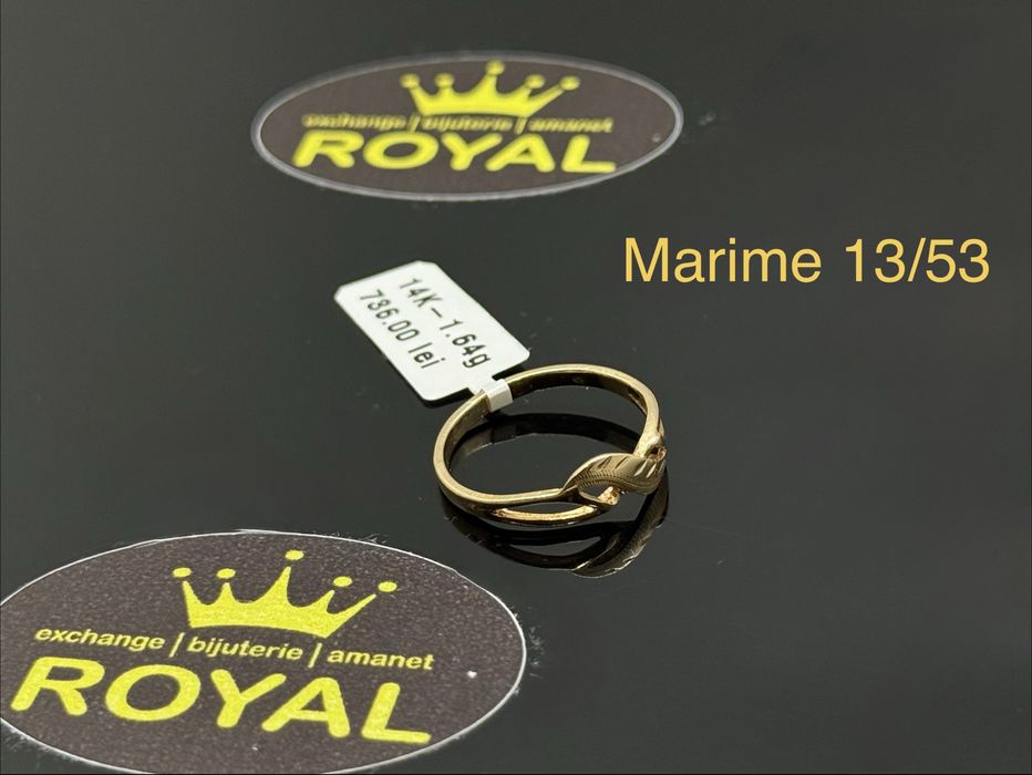 Bijuteria ROYAL : Inel AUR 14K / 1.64 GR