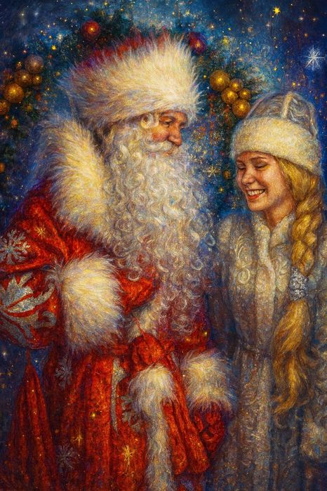 Дед Мороз и Снегурочка