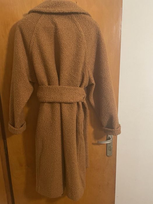 Палто кафяво тип халат
