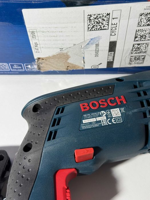 Bosch GSB 13 RE - Masina de gaurit cu percutie, 600 W, mandrina rapida