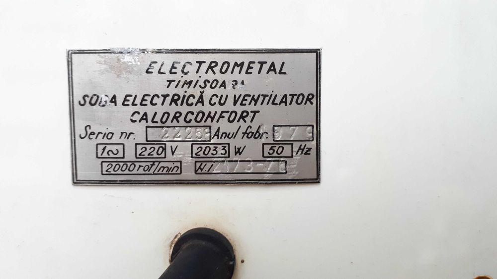 Incalzitor Calorconfort - in stare f buna