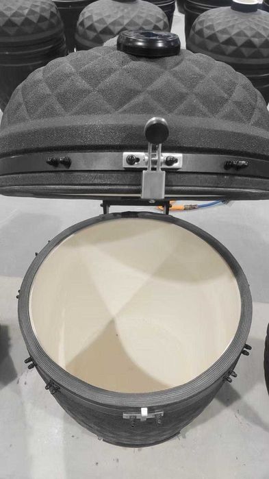 22" Керамично барбекю KAMADO GRILL EGG пълен комплект *New Model 2025*