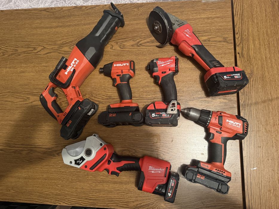 Vand Impact Hilti si Milwaukee