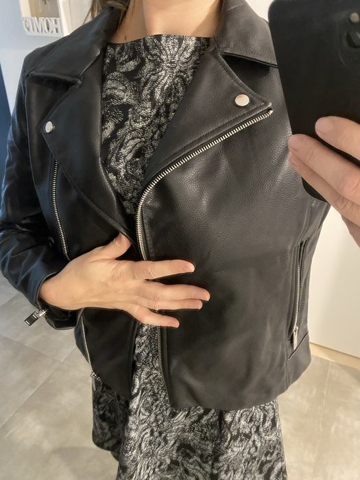 Geaca H&M imitatie piele