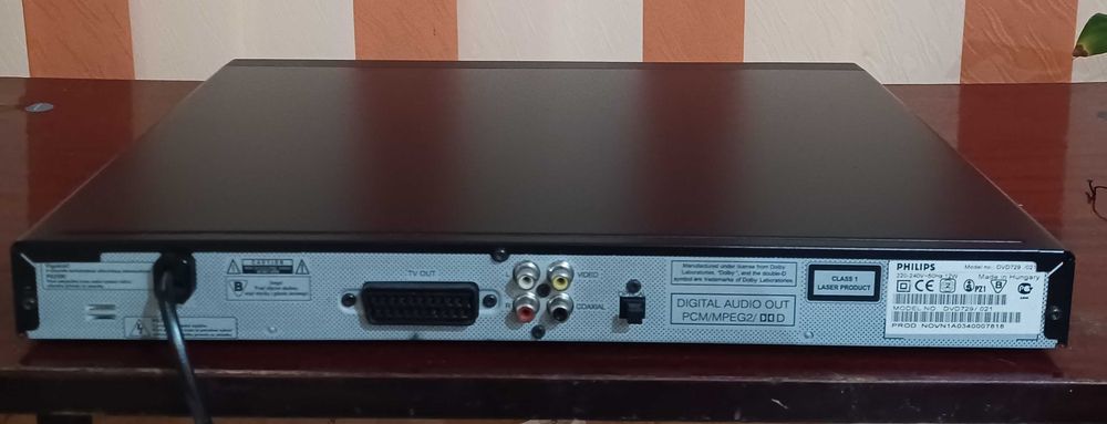 DVD Player Philips DVD729