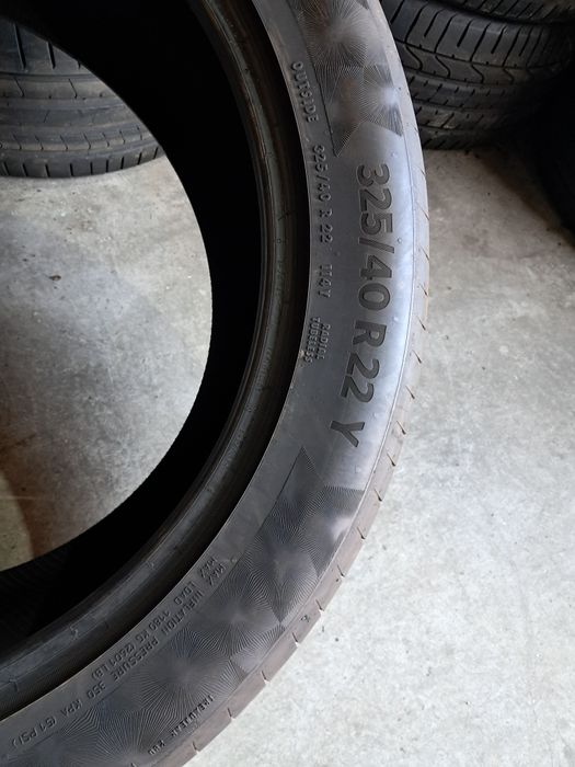 1XAnvelopa second vara 325 40 R22 Continental 7.2mm 2022
