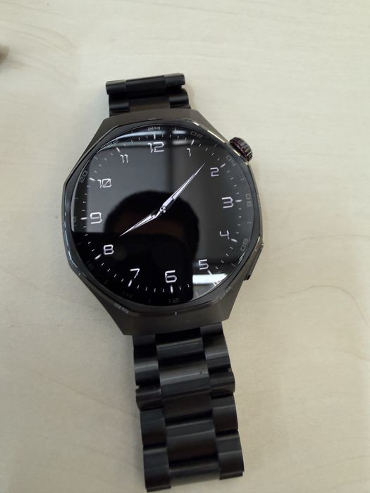 Smartwatch Huawei Watch GT 6 Pro, 46MM, Black Titanium Alloy Case, Black Fluoroelastomer Strap