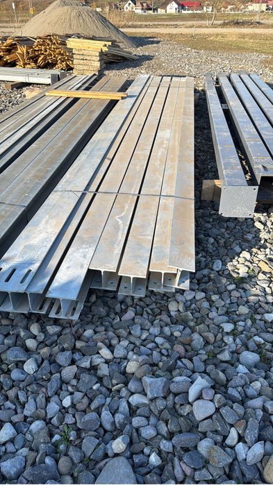 Stalpi metalici zincati hea140//6 m