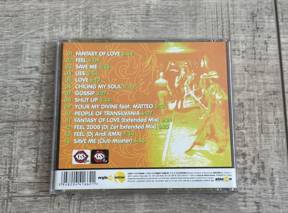 Cd-uri Class - Aproape De Tine / Dj Rynno & Sylvia - Fantasy Of Love